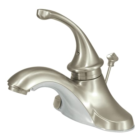 Kingston Brass 4" Centerset Bathroom Faucet, Brushed Nickel KB3548GL